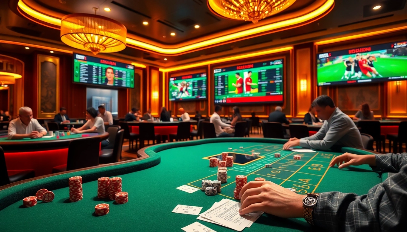 Experience thrilling bets at situs bola online with competitive odds and vibrant casino atmosphere.