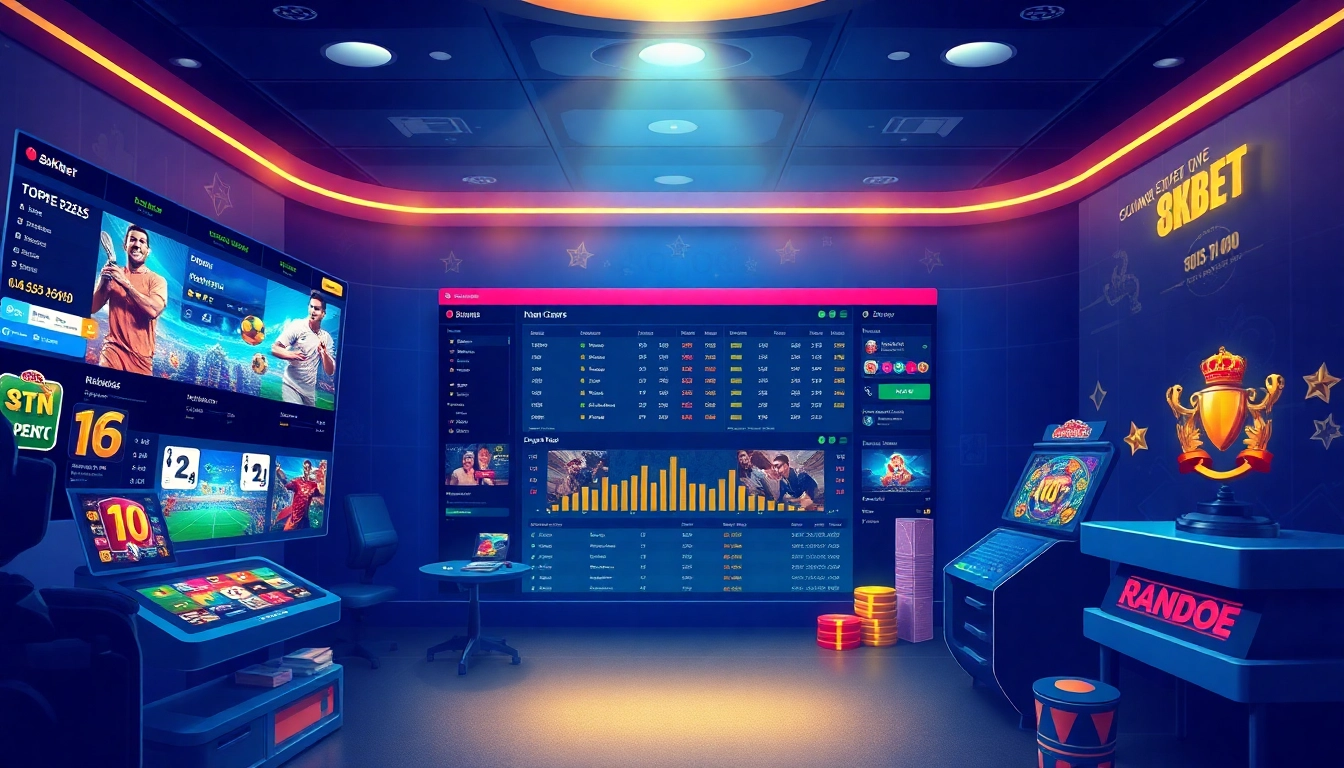 Experience the excitement of 8kbet's online gambling platform featuring interactive sports betting and casino games.