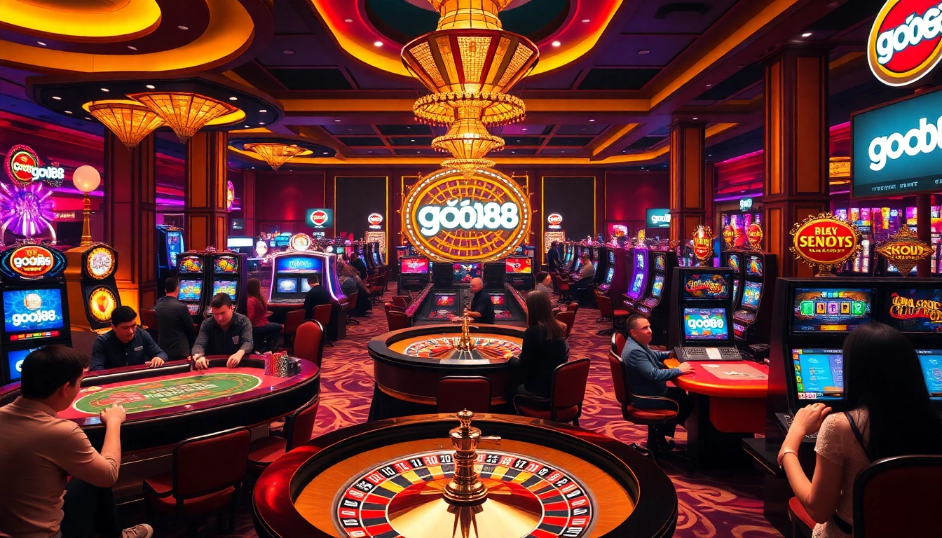 Experience the excitement of goôg88 with vibrant casino games and lively players.