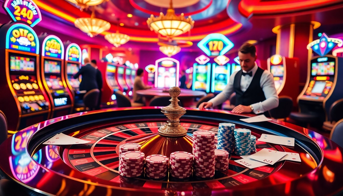 Experience thrilling roulette action at https://goal123.work/ with vibrant casino visuals and engaging gameplay.